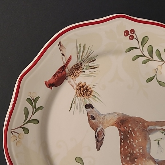 Better Homes and Garden Deer Plate - Picture 5 of 14